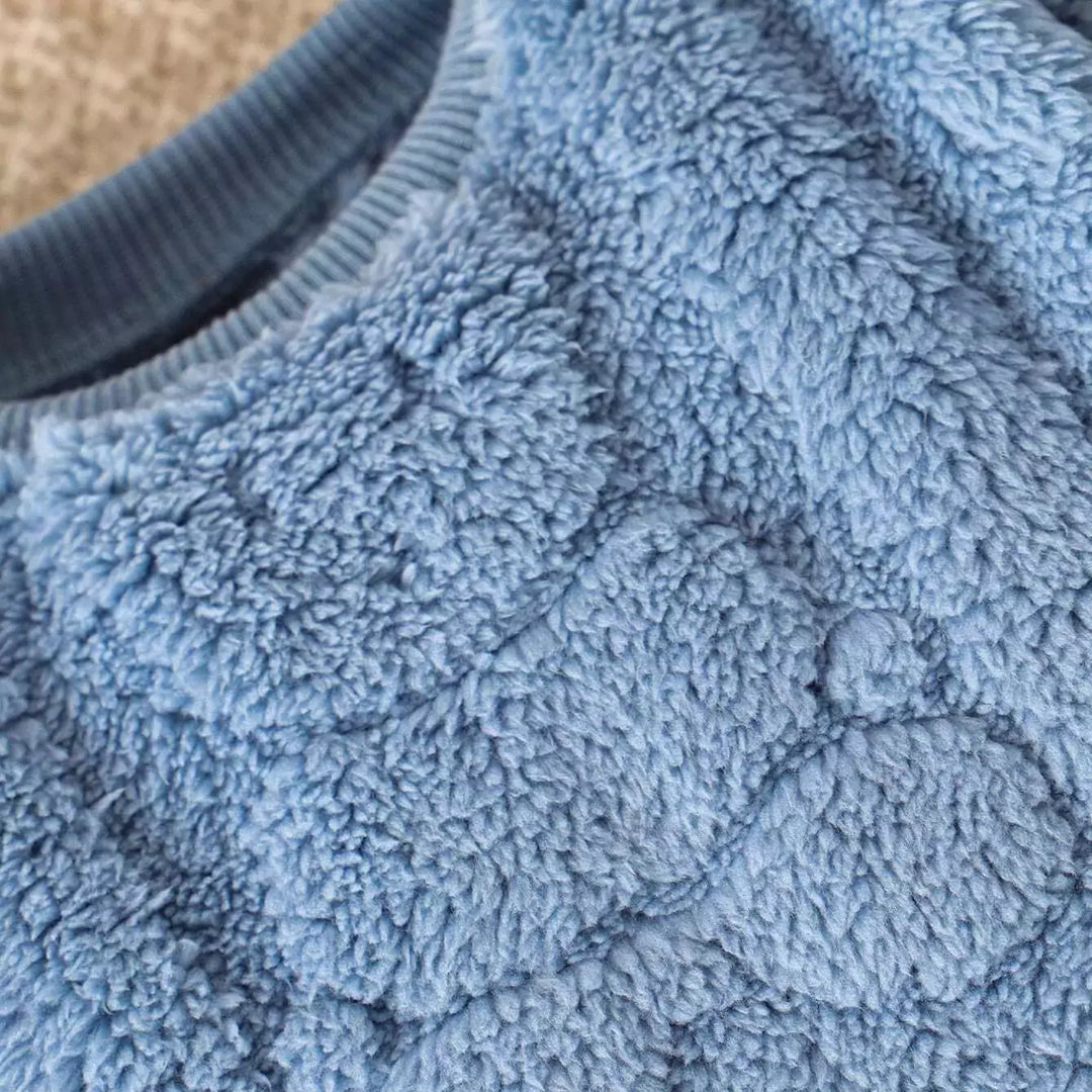 Conjunto Infantil Fleece 3 Peças Ursinho Quentinho 6M a 3A