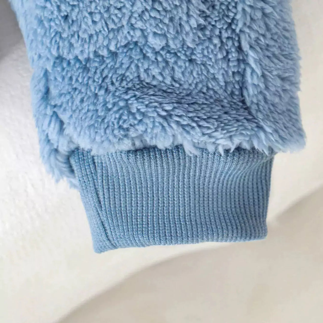 Conjunto Infantil Fleece 3 Peças Ursinho Quentinho 6M a 3A