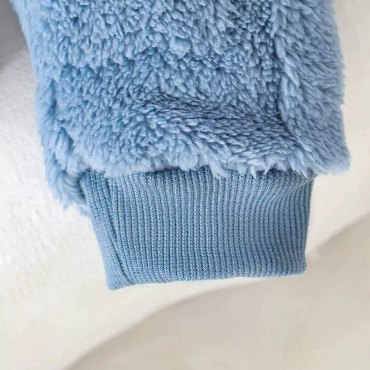 Conjunto Infantil Fleece 3 Peças Ursinho Quentinho 6M a 3A