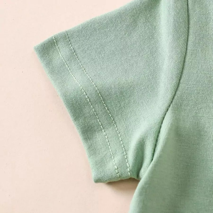 Conjunto Infantil Masculino Safari Estampado 6 Meses a 3 Anos