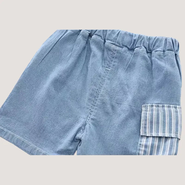 Conjunto Infantil Jeans - Moderno e Prático para Meninos 1 a 5 Anos - Varialle