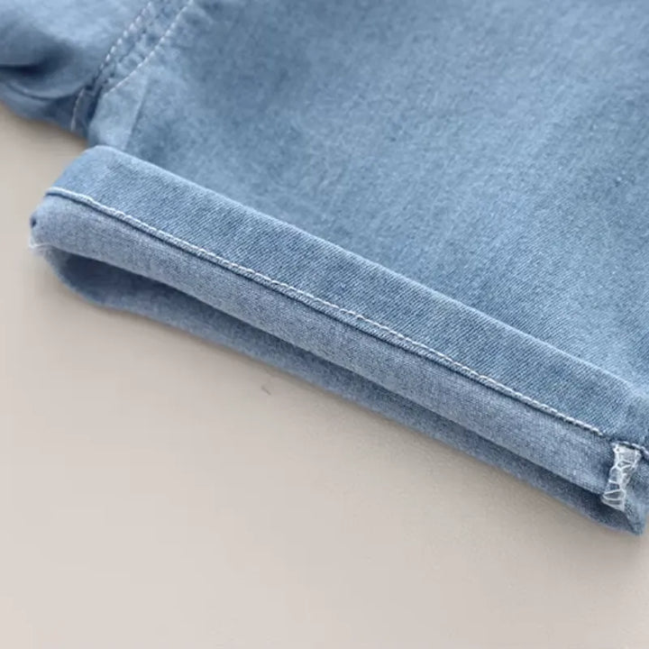Conjunto Infantil Jeans - Moderno e Prático para Meninos 1 a 5 Anos - Varialle
