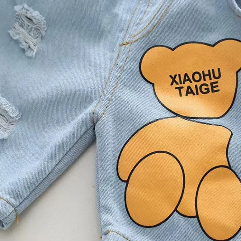 Conjunto Infantil Menino Urso Aventureiro - 1 a 5 Anos, Varialle