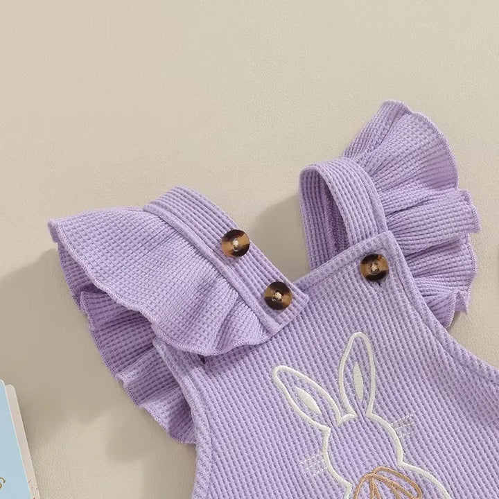 Conjunto Body Bebê Menina Coelho com Pompom e Headband 0 a 18 Meses Varialle