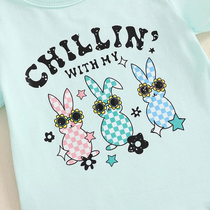 Conjunto Infantil Chillin' With My Bunnies 6 Meses a 4 Anos Varialle