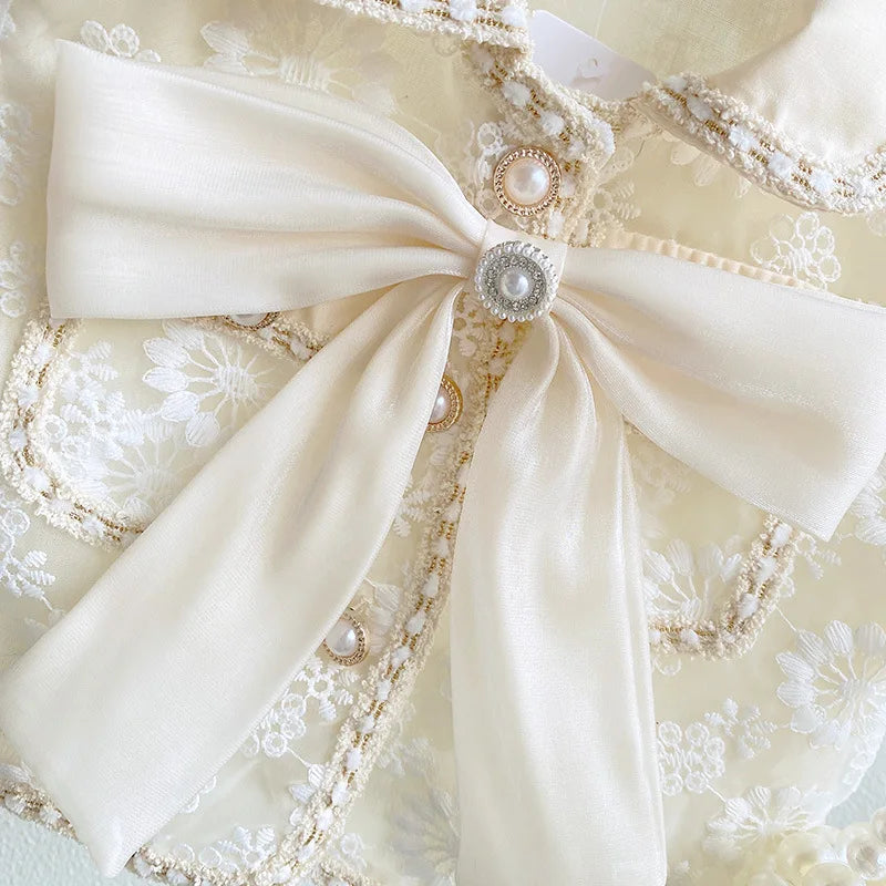 Conjunto Infantil Feminino Renda Bordada 2 a 7 Anos_Varialle