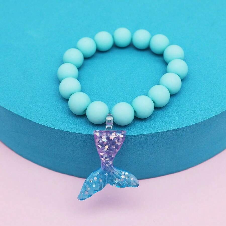 Conjunto Infantil com 3 Pulseiras Sereia Varialle