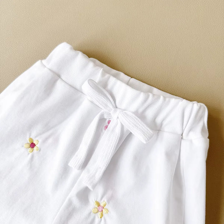 Conjunto Verão Bebê Algodão Floral 2 Peças 6 Meses a 3 Anos Varialle