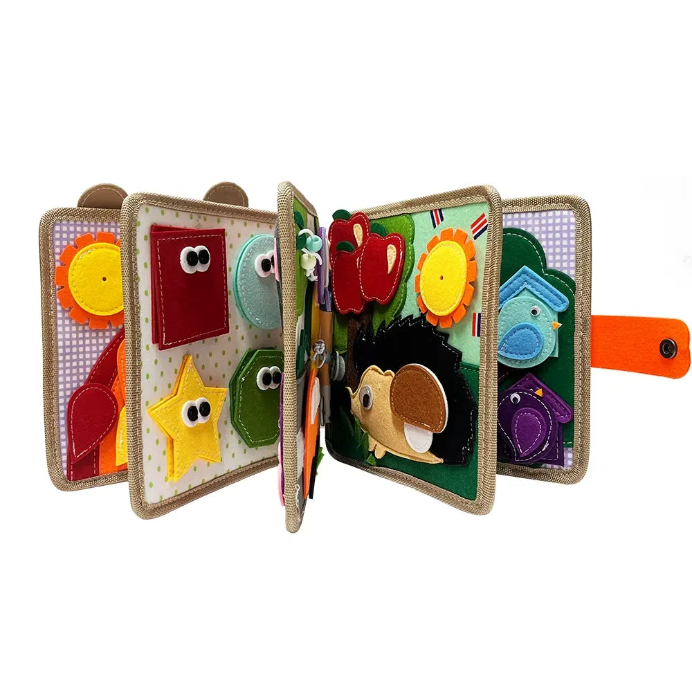 Livro Sensorial Montessori para Crianças BabySenses Varialle