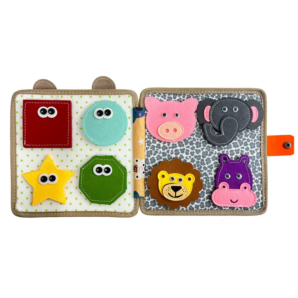 Livro Sensorial Montessori para Crianças BabySenses Varialle