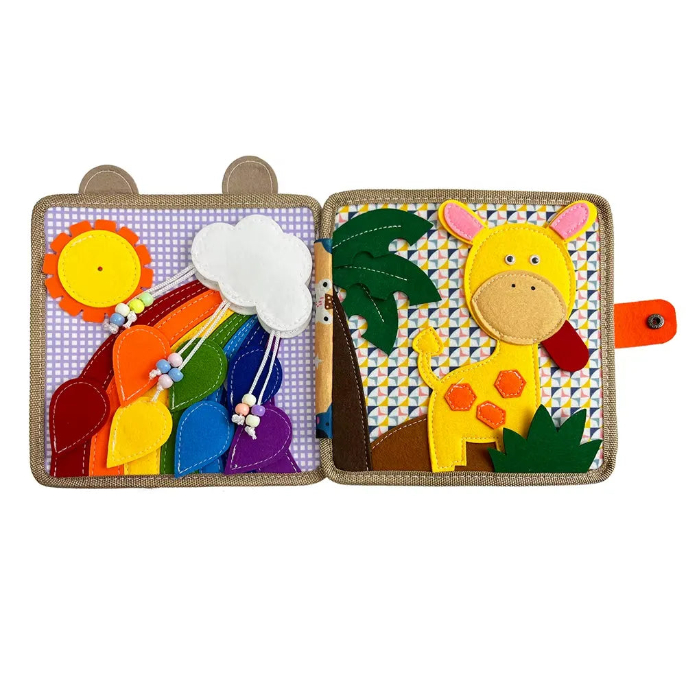 Livro Sensorial Montessori para Crianças BabySenses Varialle