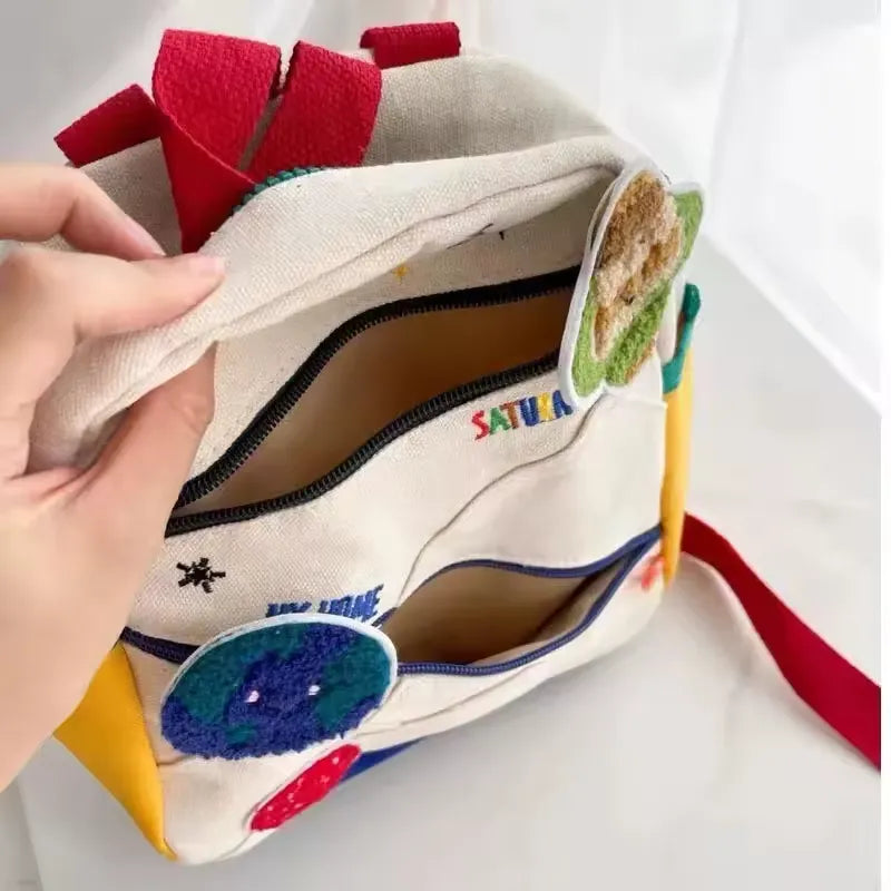 Mochila Infantil Espacial - Aventura no Universo, Varialle