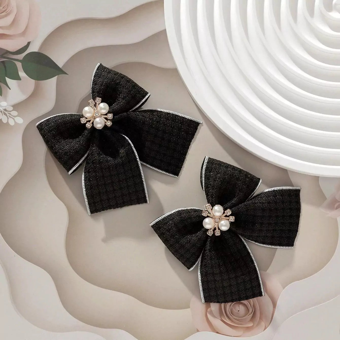 Presilhas de Cabelo Elegantes para Crianças 2 Peças