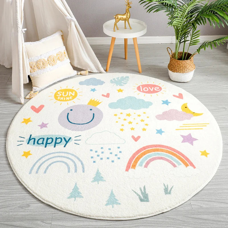 Tapete Infantil Antiderrapante Estilo Nórdico | Varialle