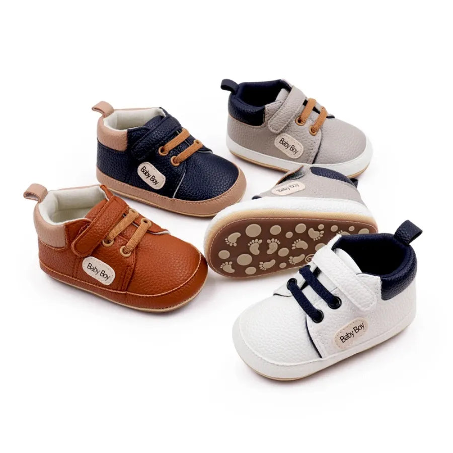 Tênis Infantil Casual Antiderrapante para Bebê Menino