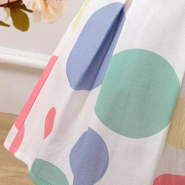 Vestido Infantil Doce Colorê 3 Meses a 3 Anos