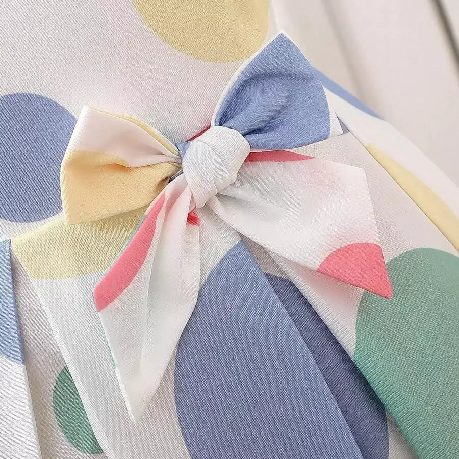 Vestido Infantil Doce Colorê 3 Meses a 3 Anos