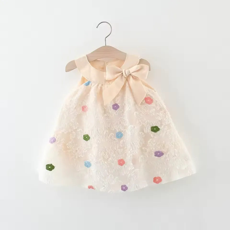 Vestido Infantil Doce Pétala 9 Meses a 3 Anos | Varialle