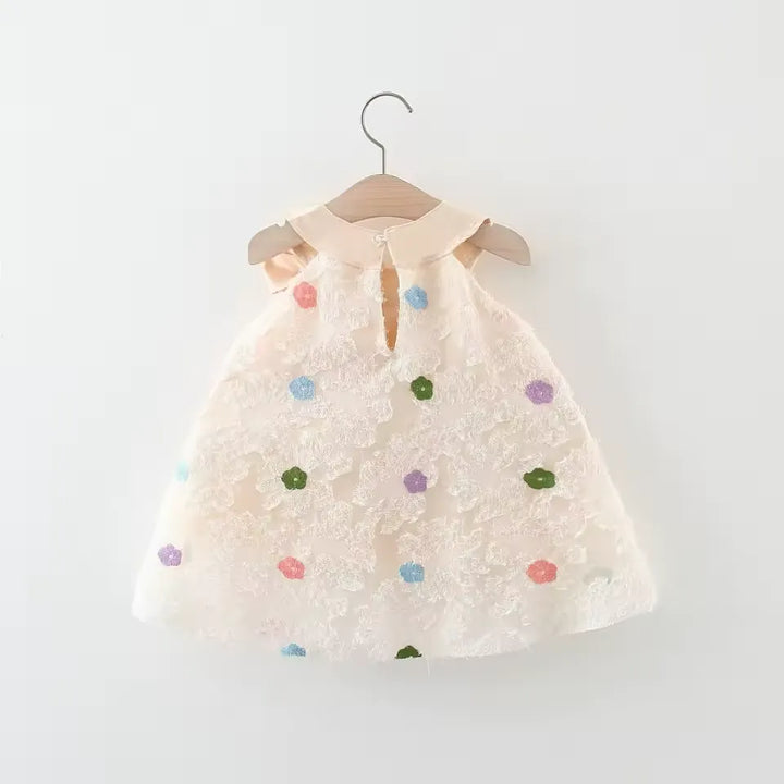 Vestido Infantil Doce Pétala 9 Meses a 3 Anos | Varialle