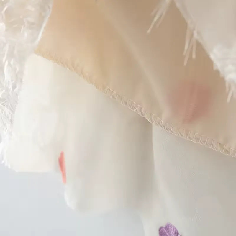 Vestido Infantil Doce Pétala 9 Meses a 3 Anos | Varialle