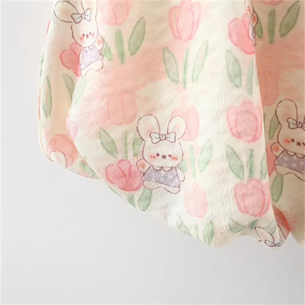 Vestido Infantil FunnyBunny e Bolsa Brinde 9 Meses a 4 Anos Varialle