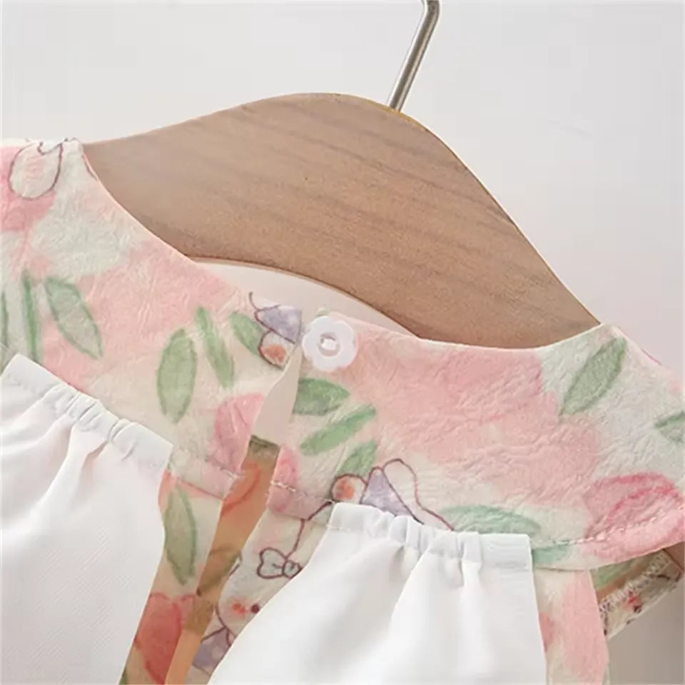 Vestido Infantil FunnyBunny e Bolsa Brinde 9 Meses a 4 Anos Varialle