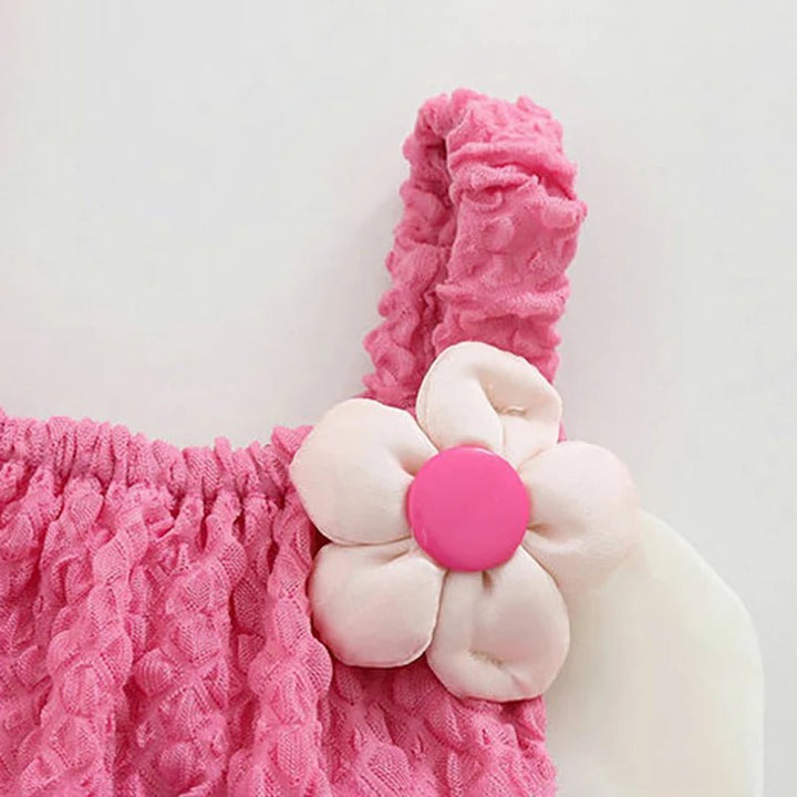 Body de Algodão com Laço e Flores para Bebê Menina - Doce Flor - 3 a 24 Meses | LANÇAMENTO BLACK FRIDAY - Varialle