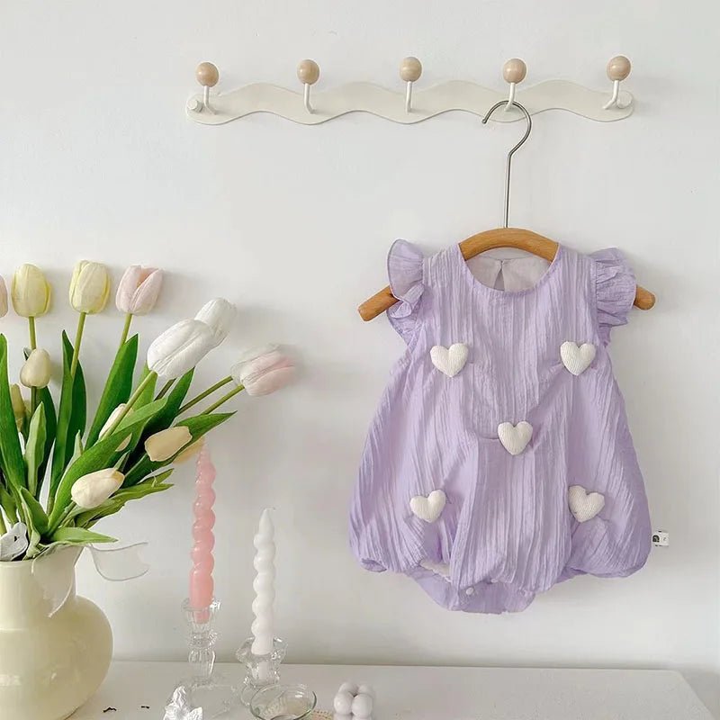 Body Infantil com Apliques Fofos e Mangas Voadoras - 3 a 24 Meses | LANÇAMENTO BLACK FRIDAY - Varialle