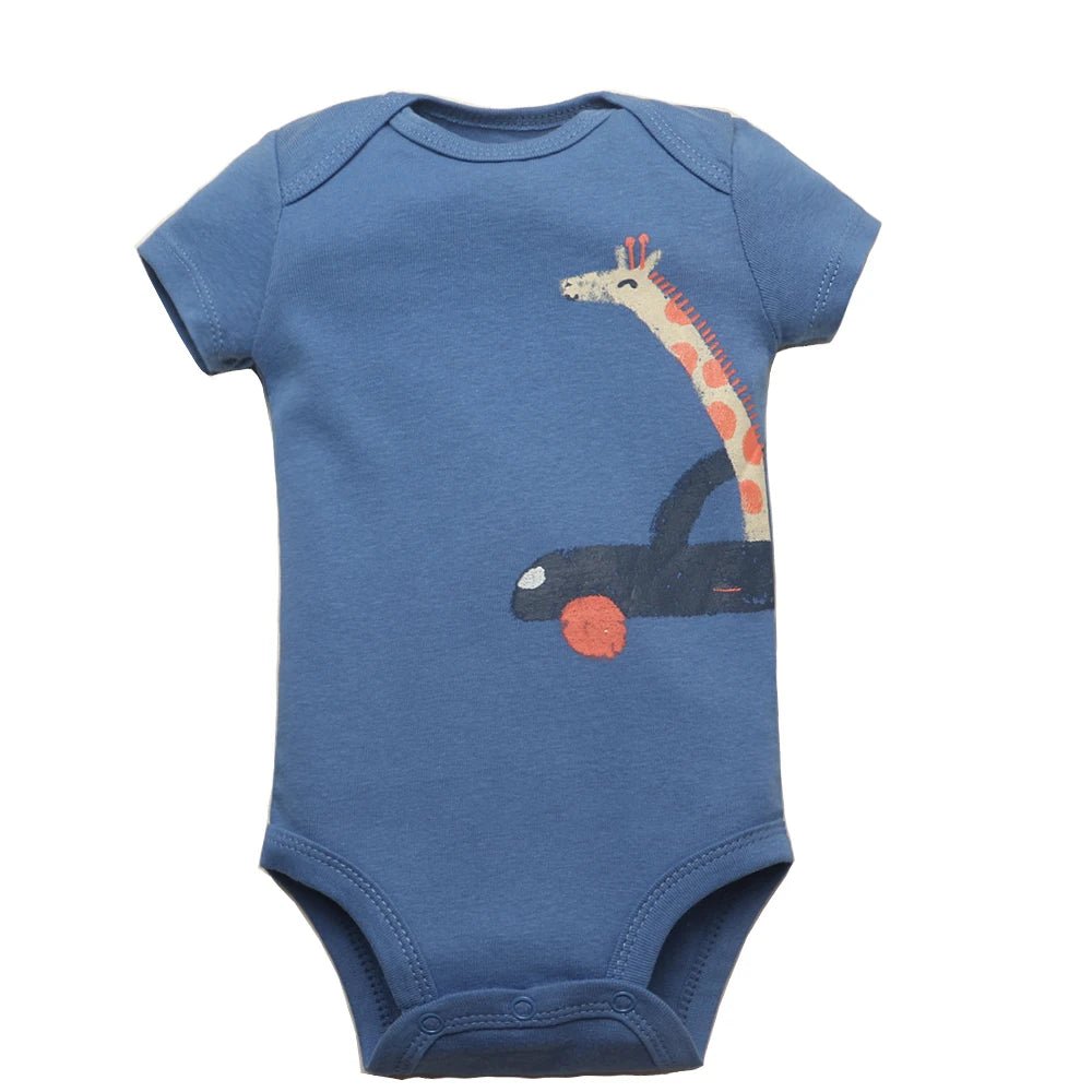 Bodysuits Infantis em Algodão - Kit 5 Peças - Conforto e Estilo 6 - 24 Meses - Varialle