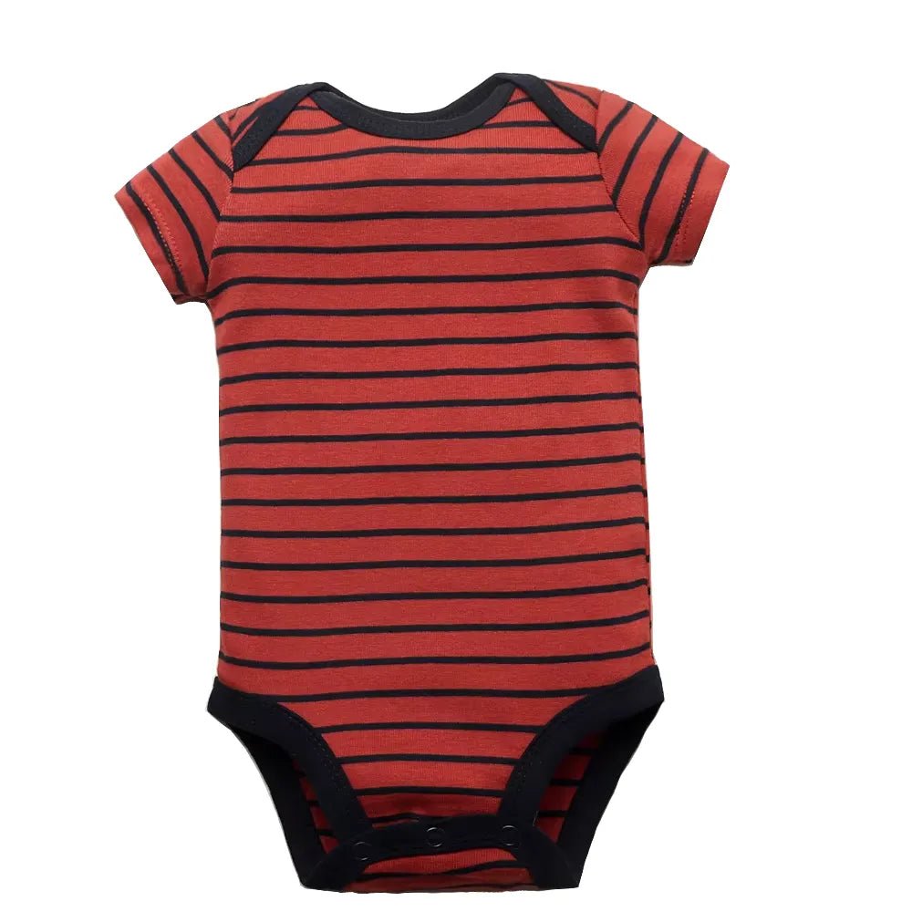 Bodysuits Infantis em Algodão - Kit 5 Peças - Conforto e Estilo 6 - 24 Meses - Varialle