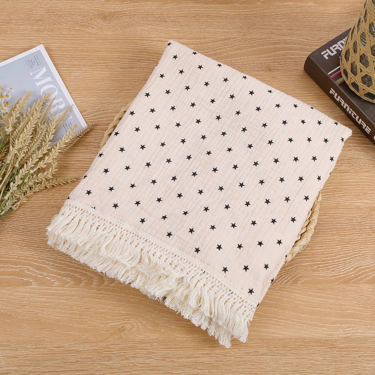 Cobertor de Musselina para Bebês - Suave, Macio e Respirável - 100x120 cm - Varialle