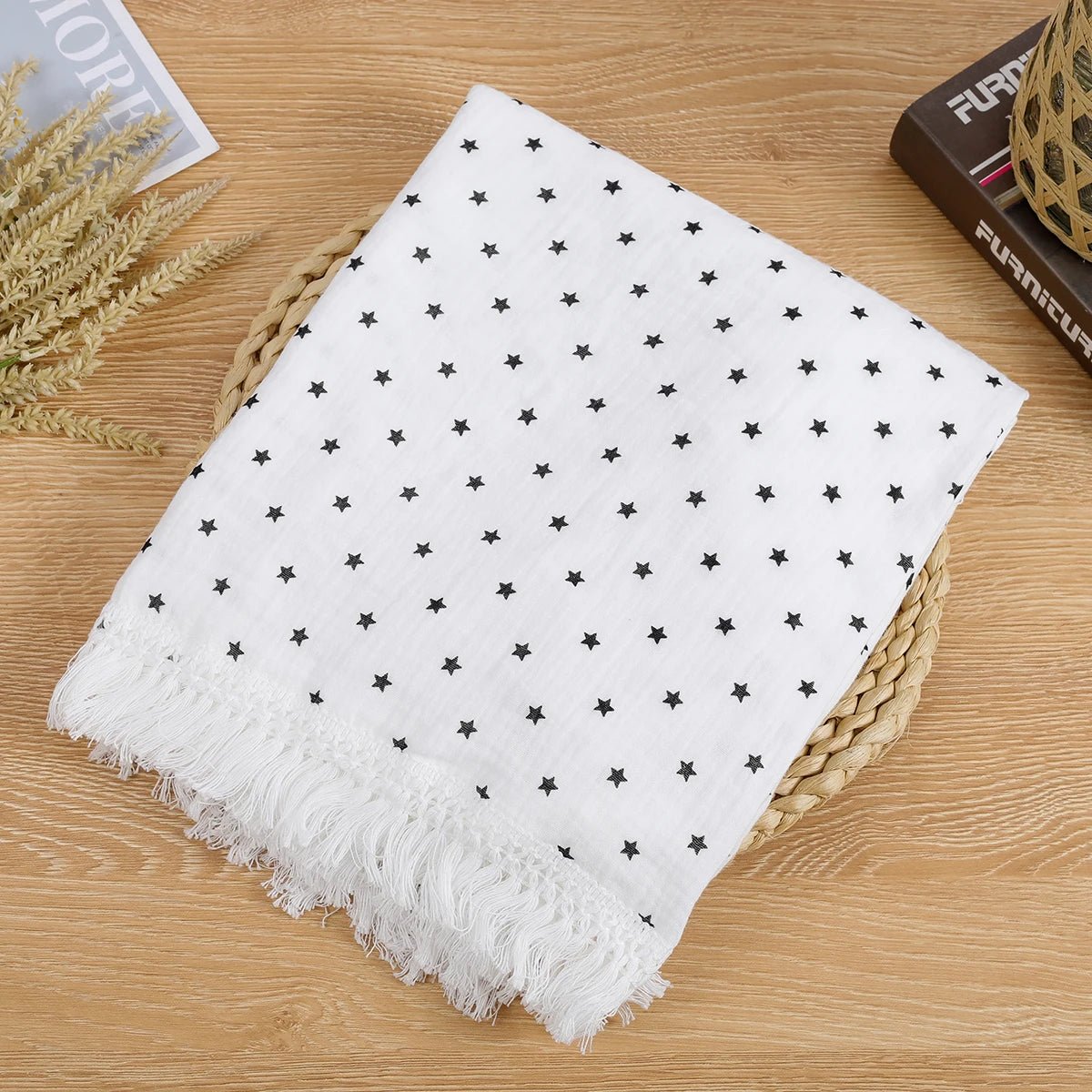 Cobertor de Musselina para Bebês - Suave, Macio e Respirável - 100x120 cm - Varialle