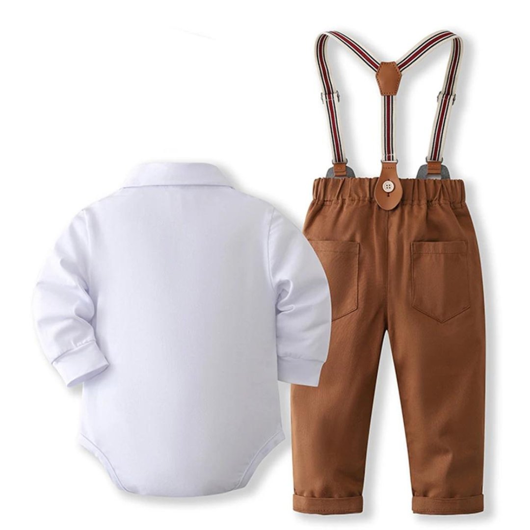 Conjunto Bebê Elegância com Suspensório - Varialle