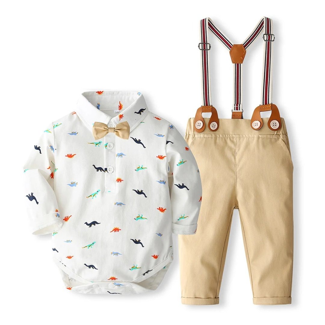 Conjunto Bebê Elegância com Suspensório - Varialle