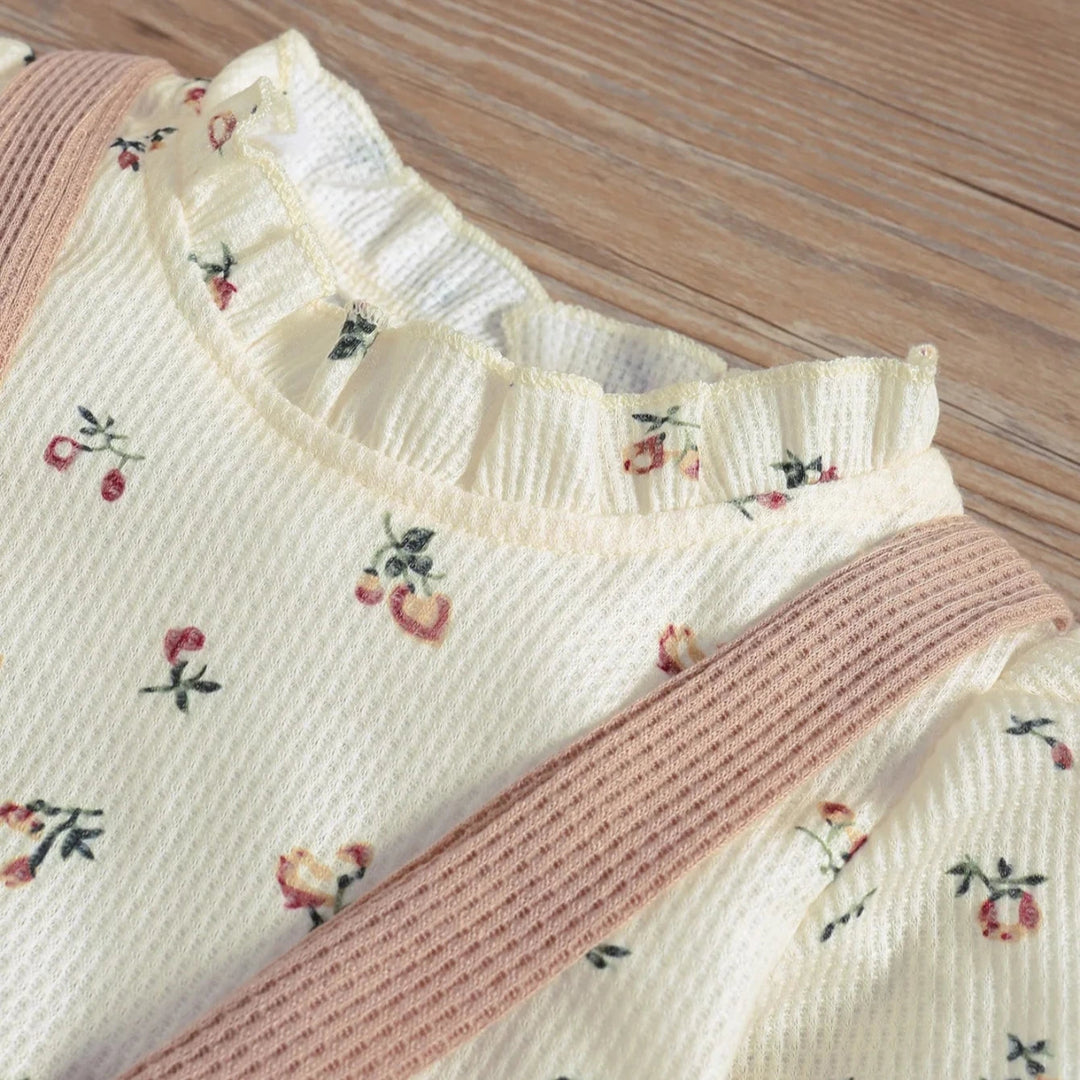 Conjunto Boêmio Infantil Floral 2 Peças - 3 a 24 Meses - Varialle