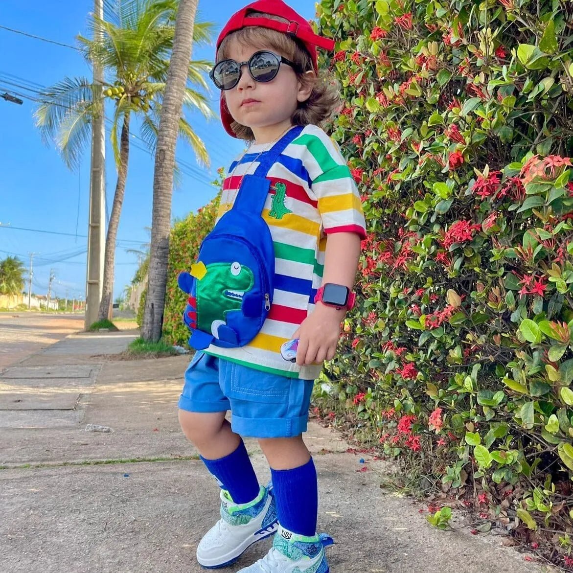 Conjunto Infantil Dino Adventure com Pochete - Varialle