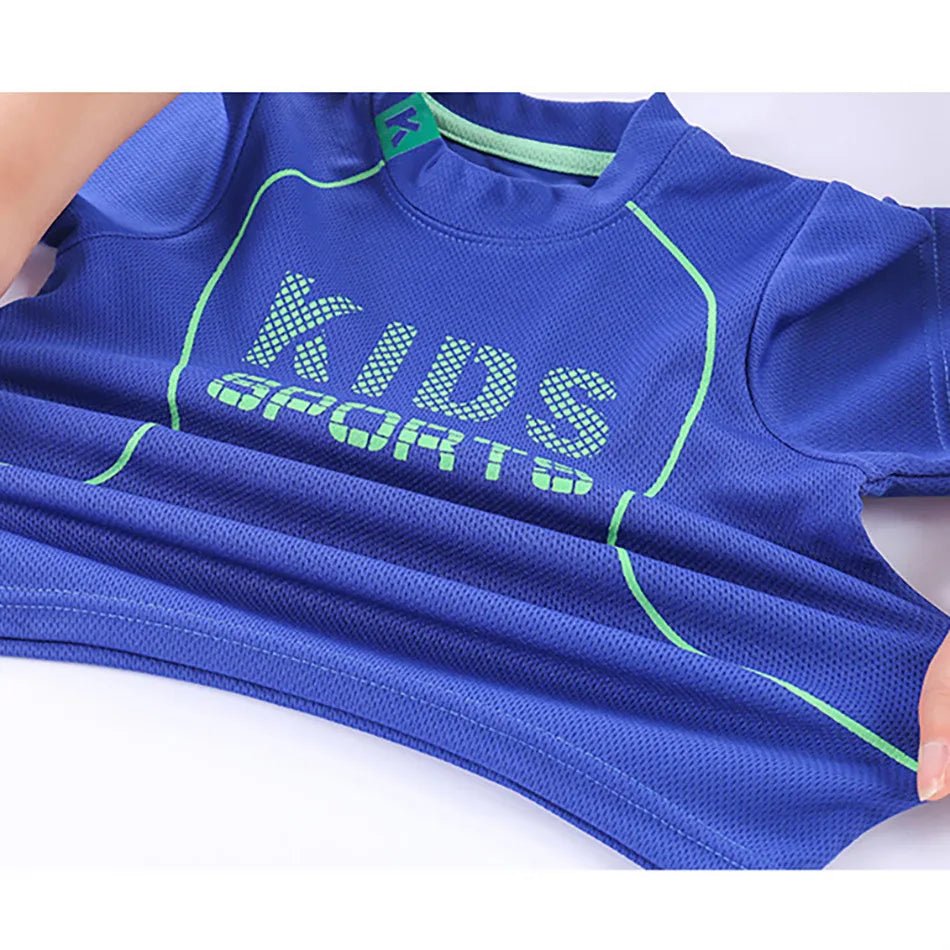 Conjunto Infantil Esportivo de Secagem Rápida para Verão - Varialle
