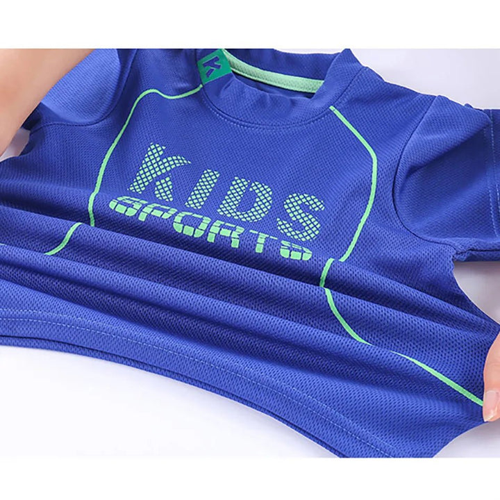 Conjunto Infantil Esportivo de Secagem Rápida para Verão - Varialle