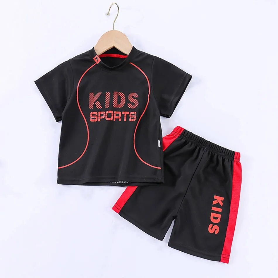 Conjunto Infantil Esportivo de Secagem Rápida para Verão - Varialle
