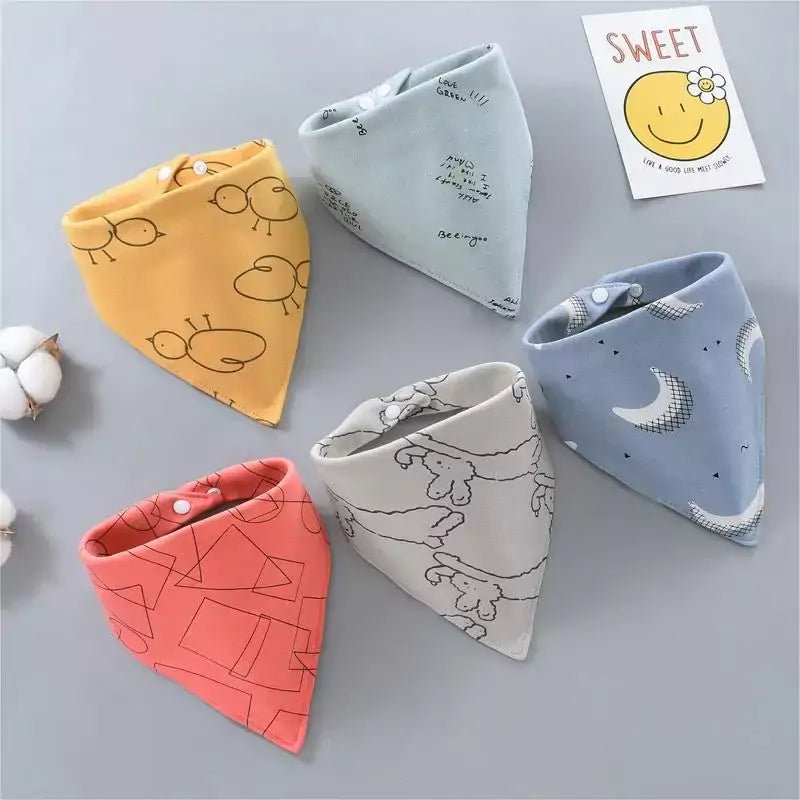 Kit Babadores Aconchego - 5 Peças em Algodão - Varialle