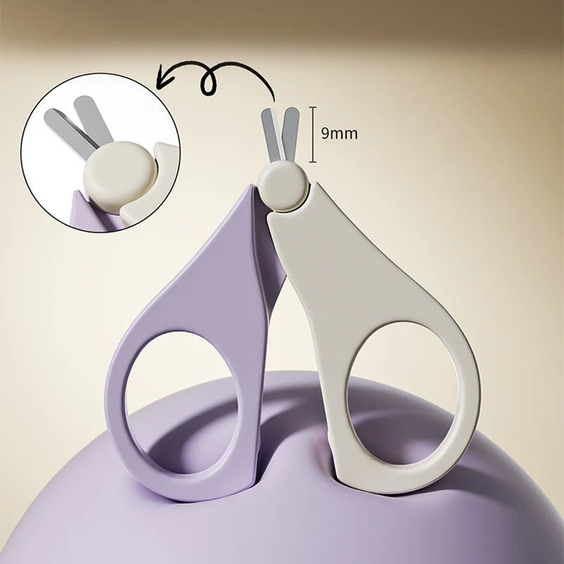 Kit de Cuidados Infantis Divertido com Tesoura e Cortador de Unhas - Varialle