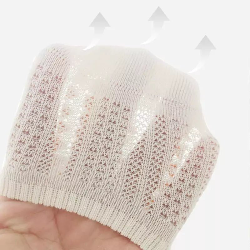 Kit Premium 6 Pares - Meia Antiderrapante Respirável para Bebê ComfortStep - Varialle