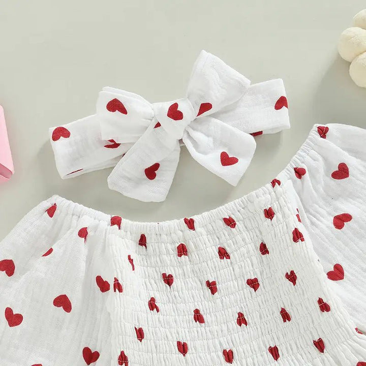 Macacão Infantil com Bandana para Meninas - Valentina - Varialle