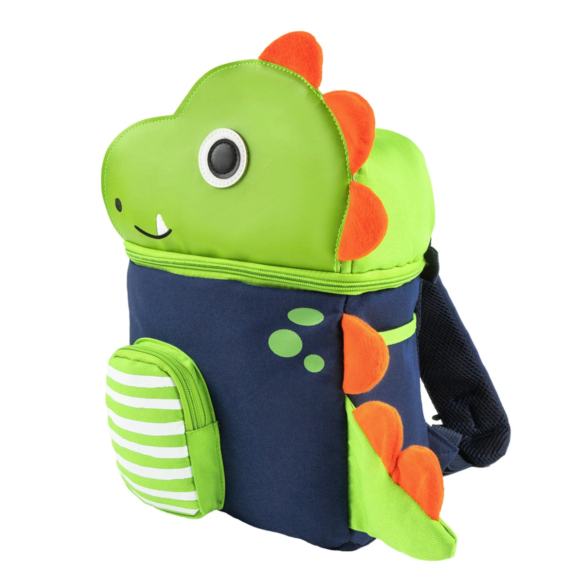 Mochila Infantil Dino Amigável com Pelúcia - Varialle