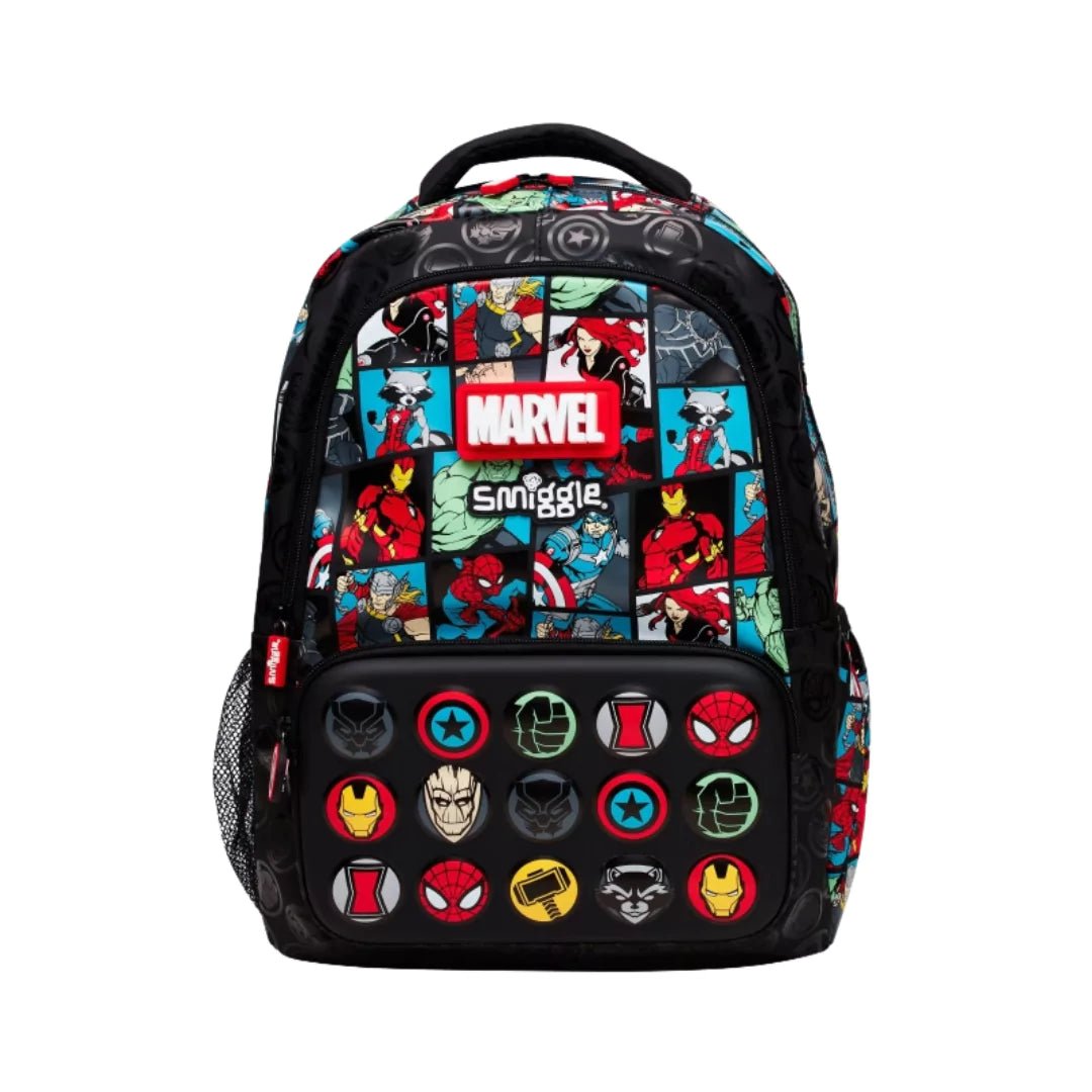 Mochila Infantil Marvel Super Heróis - Varialle