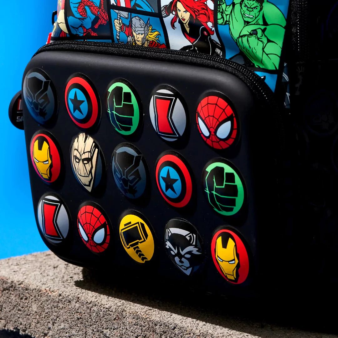 Mochila Infantil Marvel Super Heróis - Varialle