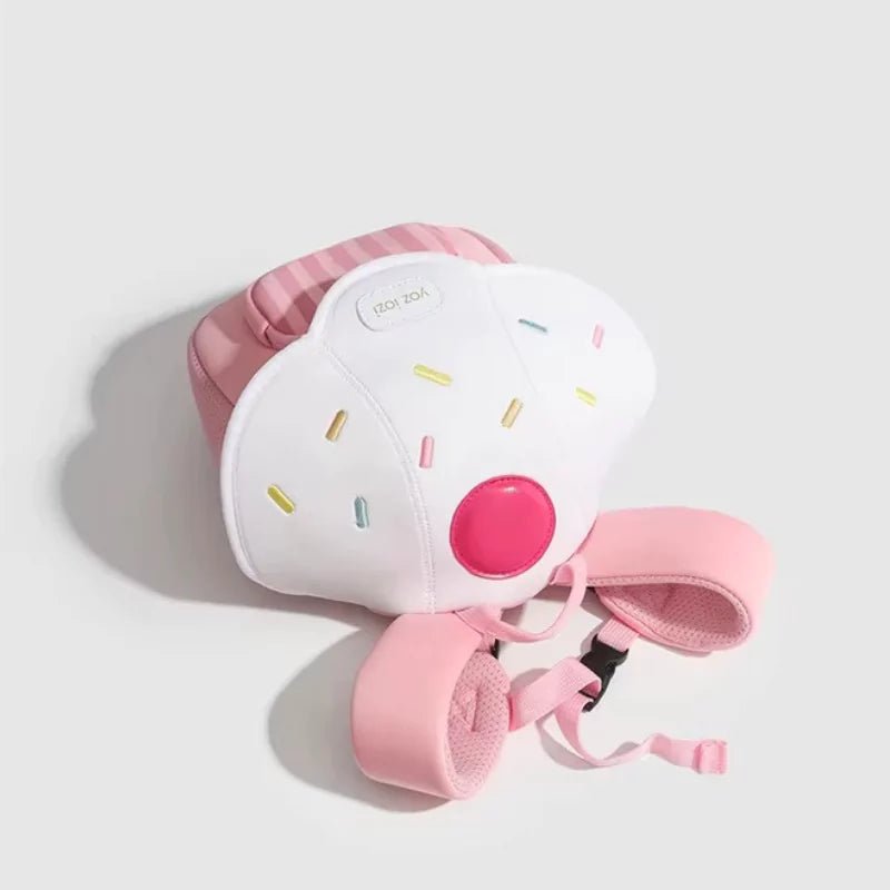 Mochila Pré Escolar Temática - Cupcake e Cogumelos - Varialle
