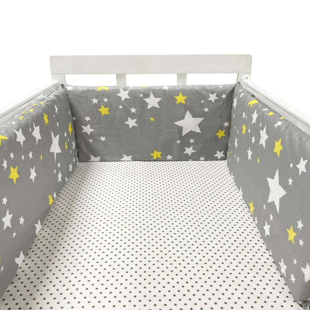 Protetor de Berço Infantil GuardBaby - Almofada em Algodão para Bebê Recém - Nascido - Varialle