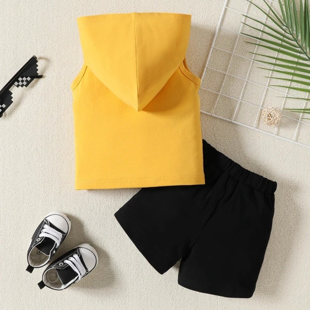 Roupa Bebê Menino Confortável: Conjunto Verão 2 Peças - 3 a 24 Meses | LANÇAMENTO BLACK FRIDAY - Varialle