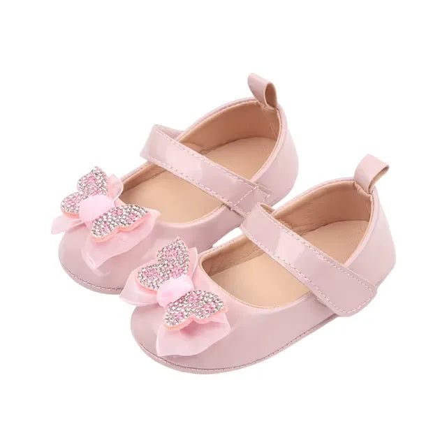 Sapatilha Infantil Princesa com Laço e Strass - Varialle